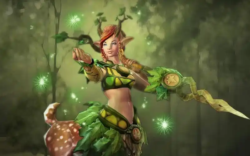 dota2英雄教学-哒哒哒 小鹿出发了哟-天梯王者局_哔哩哔哩 (゜-゜)つ