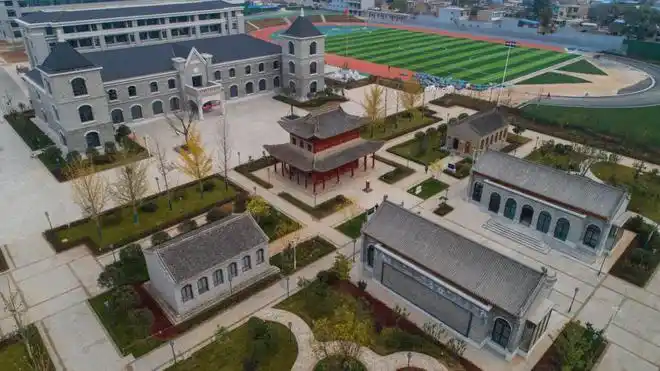 传承文脉重塑风貌富平县立诚中学提升改造