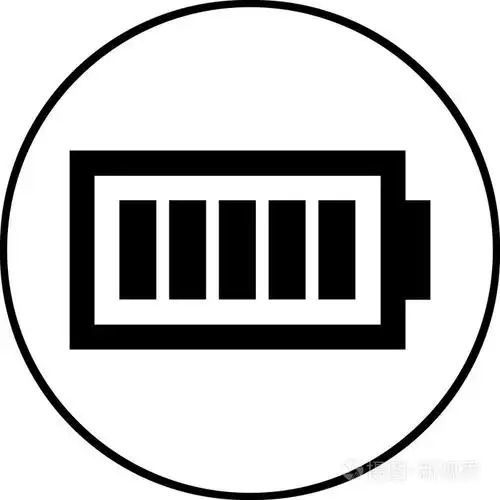 电池级别符号-孤立的矢量图标