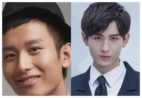 整体头小脸小,可轮廓并不流畅,颧骨凸出,面中留白多,眉骨和颌面的状态