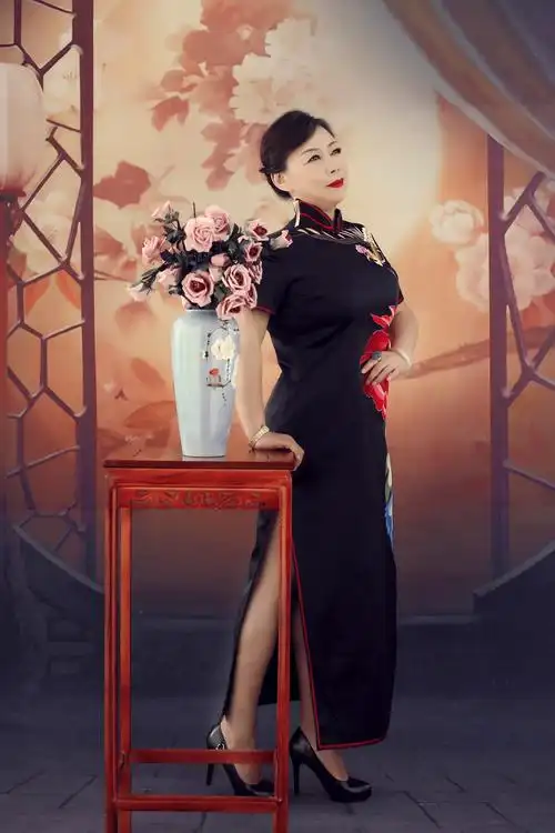 我在秀东方～旗袍缘 - 美篇