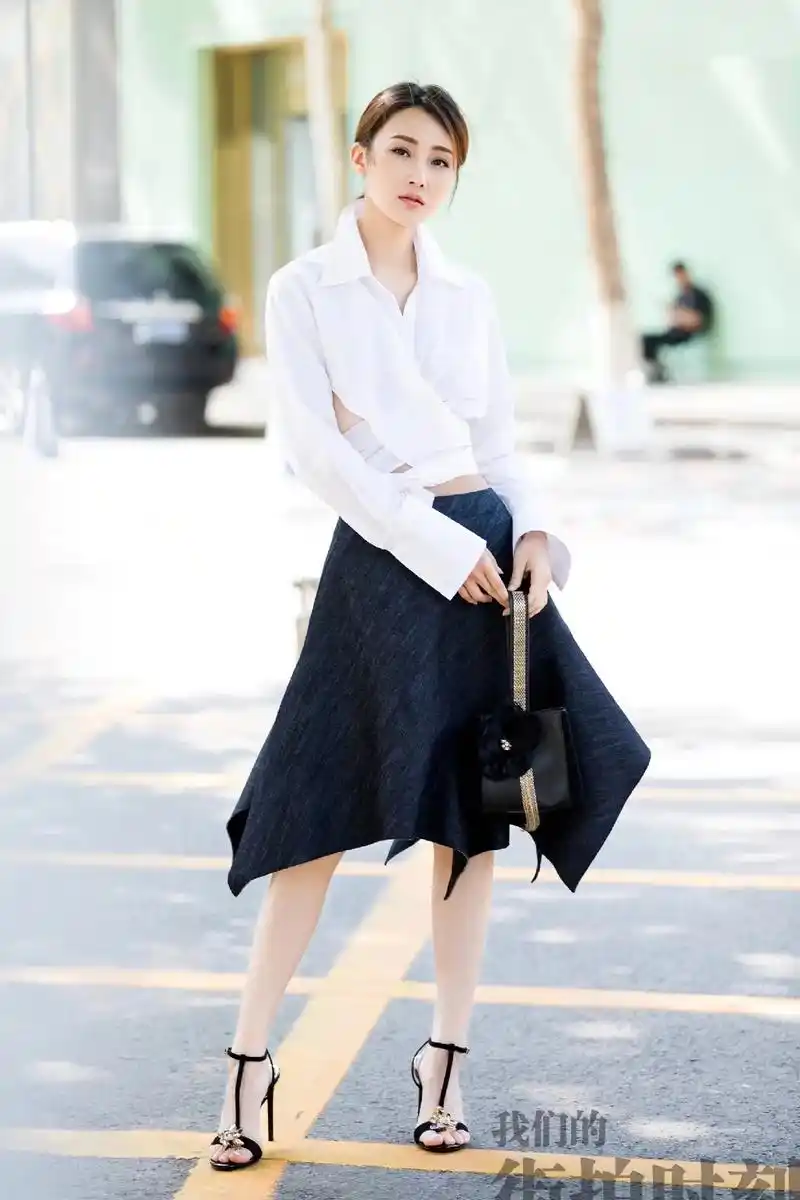 气质女神穿搭#女明星#林鹏 - 抖音