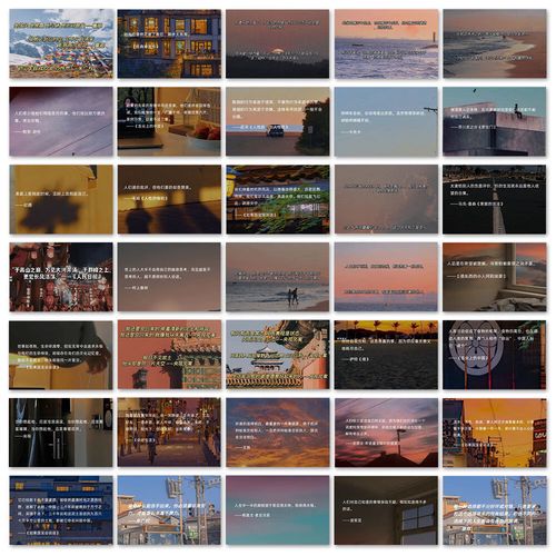 央视文案贴纸127张金句人民日报经典语录文案励志文字手机平板笔 64张