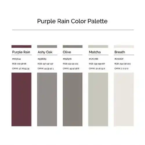 九组高级灰的配色方案 ,附色值