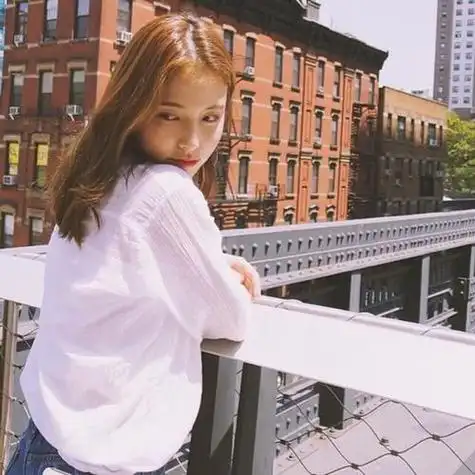 真人阳光侧脸头像女 女生头像图片大全 -【爱个性】