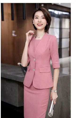 音主持艺考服装女高端职业套装连衣裙人面试小礼服年会气质正装 黑色