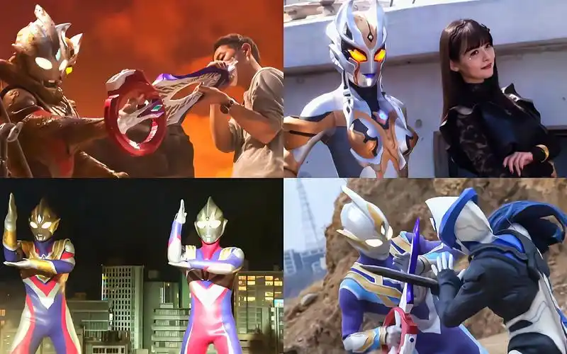 盘点特利迦奥特曼幕后拍摄花絮,迪迦救场这也太帅了