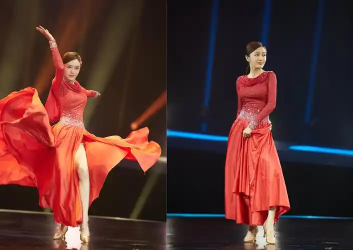 秦岚跳舞只为突破自我,流苏裙展现玲珑身姿,大长腿太抢镜了!
