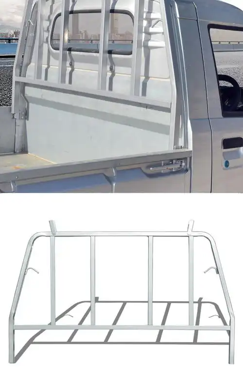 五菱荣光新卡小卡配件单排双排龙门架货架护栏货车架子改装货架荣光