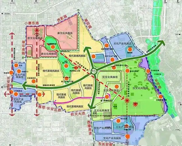 曲江二期规划范围◎ news