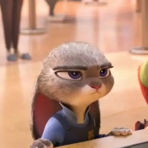 疯狂动物城#朱迪警官 兔子