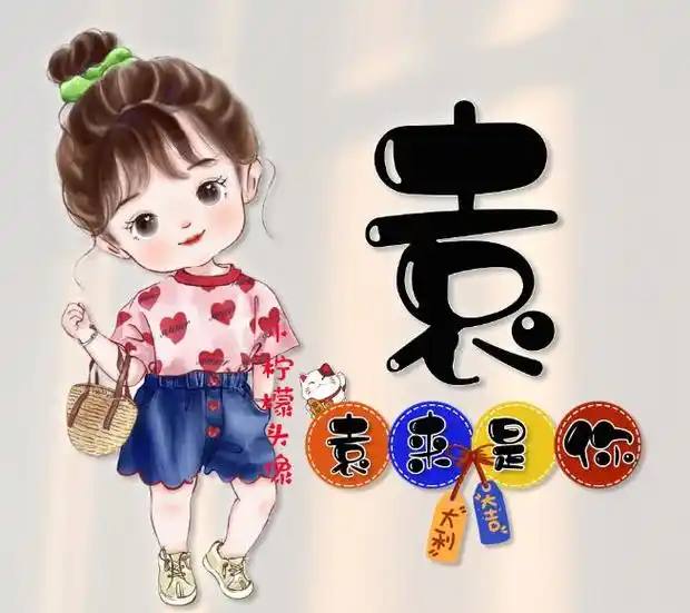 2021袁姓微信头像 - 抖音