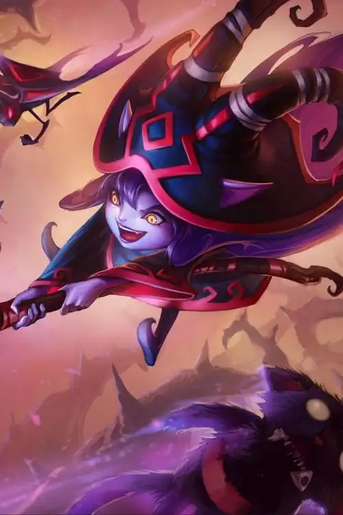 露露英雄联盟仙灵女巫璐璐邪恶女巫皮肤15