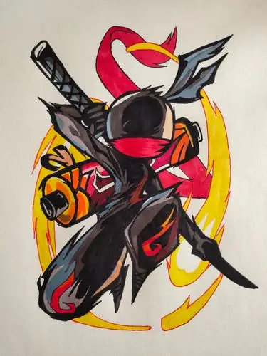 临摹了小黑三连皮肤 ①原皮 ②贵族软妹币168电音皮 ③七十级大佬觉醒