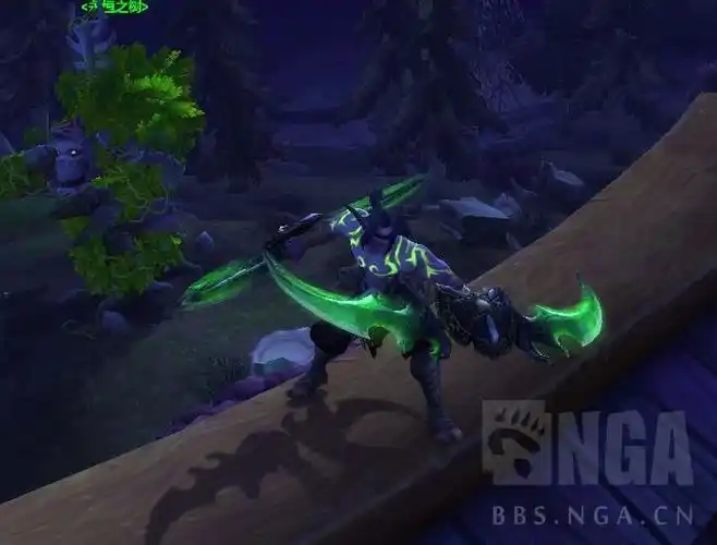 100还原伊利丹幻化圆了年轻时的梦