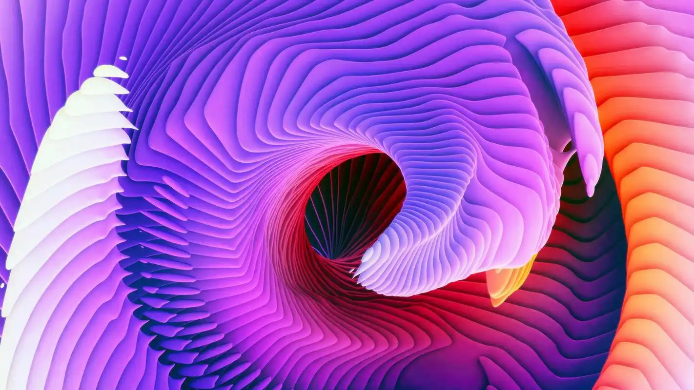 苹果macbook pro精美3d炫彩唯美高清桌面壁纸