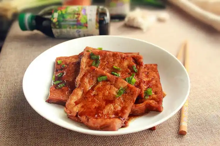 菁选酱油试用之酱汁脆香豆腐