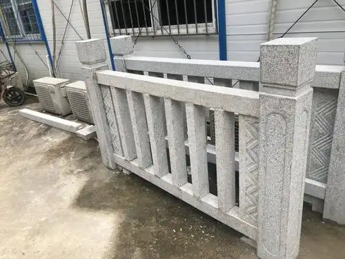 羊台山提升完善工程——石材栏杆样板选择 - 美篇