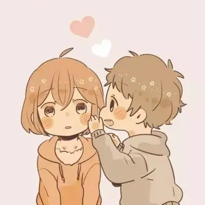 2021简约可爱卡通情头头像图片可爱卡通情侣头像