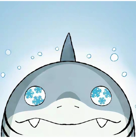 可爱小鲨鱼动漫头像