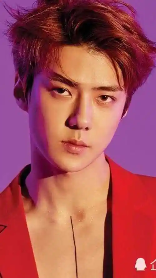 吴世勋:同样的粉衣黑发,一个是高冷贵公子,一个是儒雅小可爱!