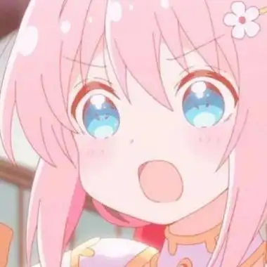 高清超萌的动漫女头软妹粉色系图片女生头像图片