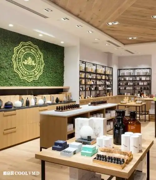 包集合店化妆品精品店店面设计化妆品店面装修图片-护肤品专卖店设计