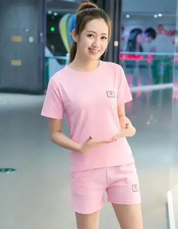 【京东心选】一套女装气质搭配短衣短裤套装短装两件套休闲yd运动夏天