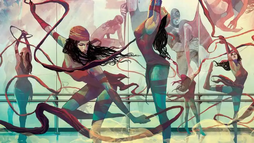 colorful,elektra,artwork,comics,壁纸,高清壁纸人物,美女,舞蹈家