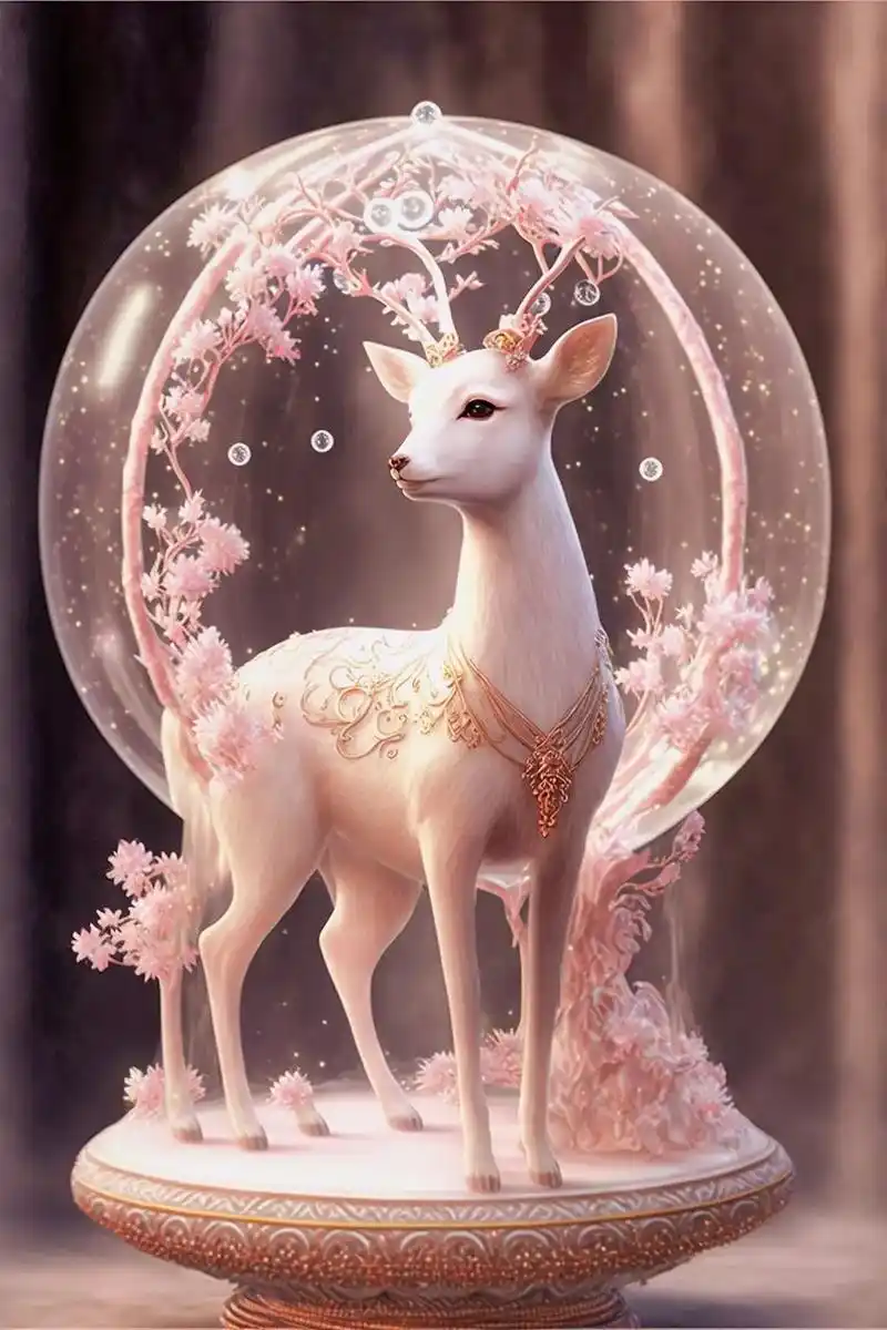 "一鹿平安","鹿鹿畅通",神鹿现,吉祥如意!#图文伙伴计划 - 抖音