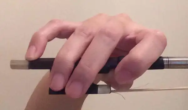 1分钟小课堂之小提琴基本握弓法