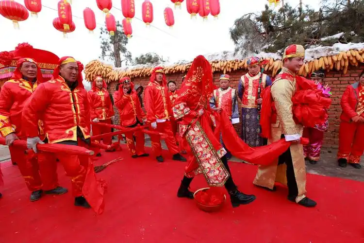 伊巴丹满族民俗传承摄影基地满族民俗风情----满族婚礼