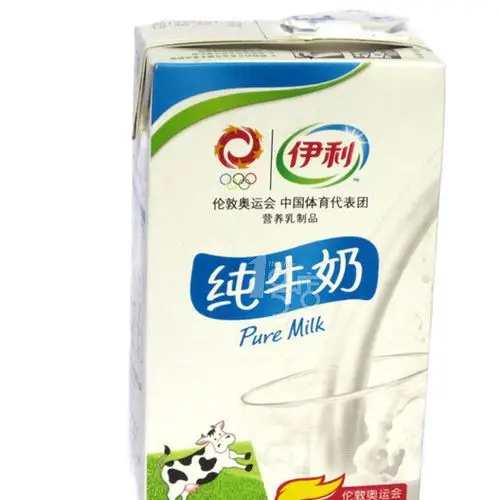 伊利纯牛奶 无菌砖纯牛奶 1l6盒 新日期 正品保证图片