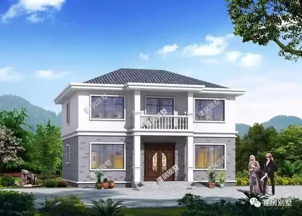 9款两层自建房户型,开间都是12米,每一款户型的外观和布局都非常好