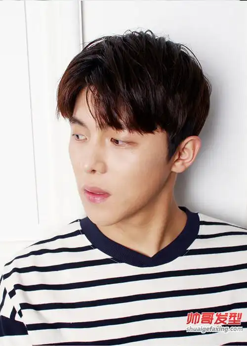 男生韩式发型设计之逗号刘海发型