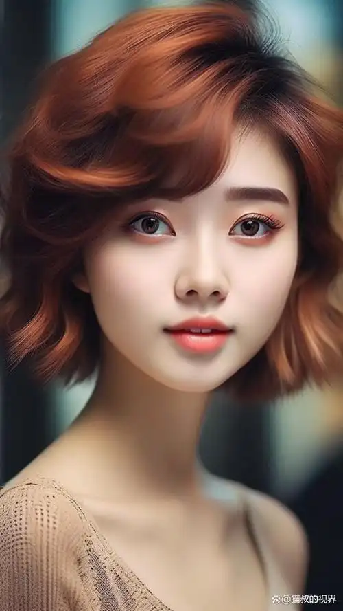 波波头(bob haircut)是一种经典的女性短发造型,源自20世纪初的西方