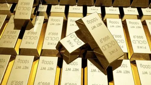 黄金金条金砖图片(5/10)