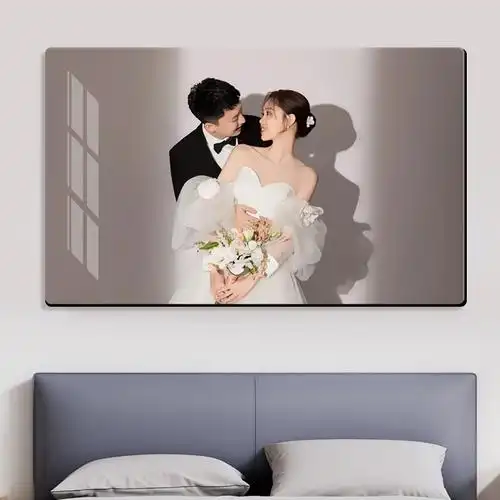 婚纱照相框照片挂墙24寸相片全家福打印加母亲节结婚照放大定制