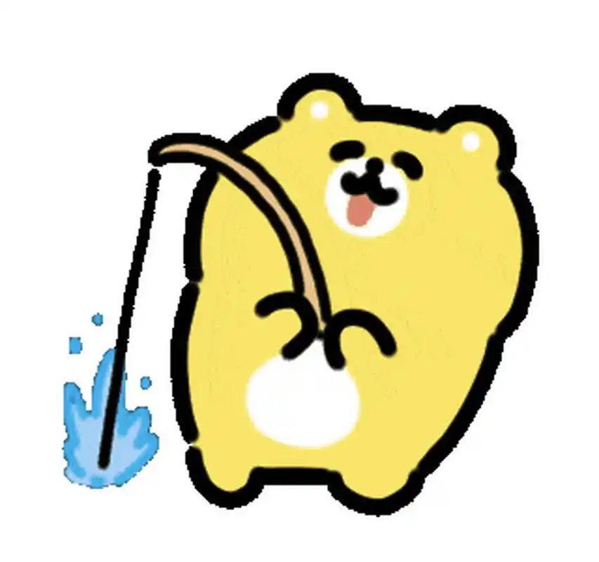 line表情包丨黄色小熊表情包