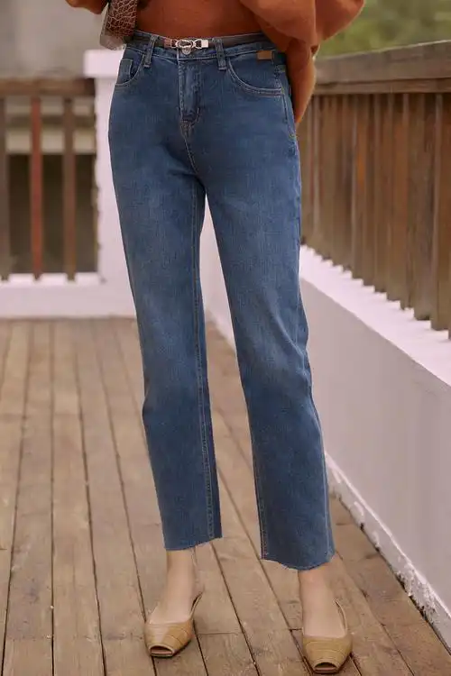 休闲牛仔裤女2020年新款