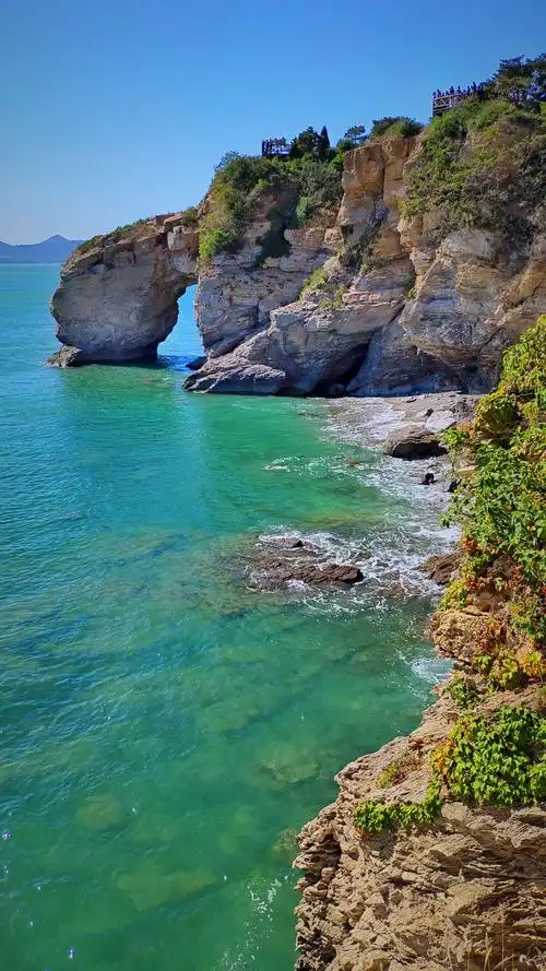 滩十里黄金海岸,国家滨海地质公园摄影采风中拍摄的海边自然风光影像