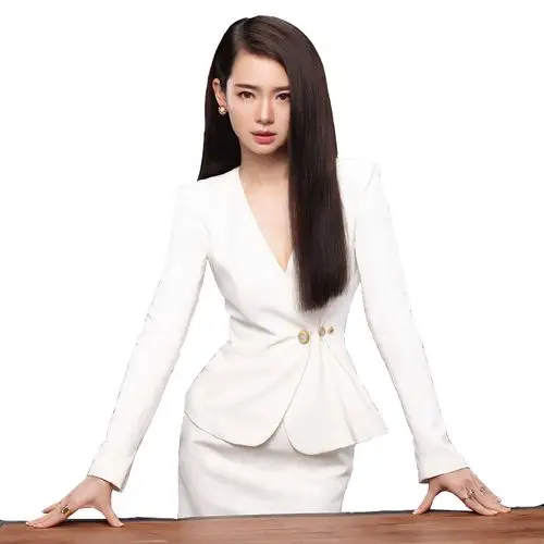 2020春季新款明星戚薇同款衣服ol修身短裙职业装套装女时尚工作服