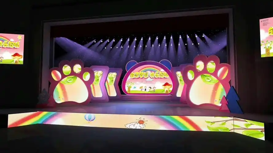 舞台效果好,舞美设计棒