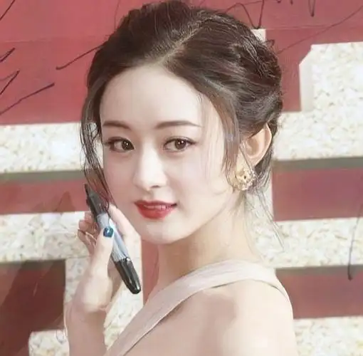 赵丽颖早期旧照