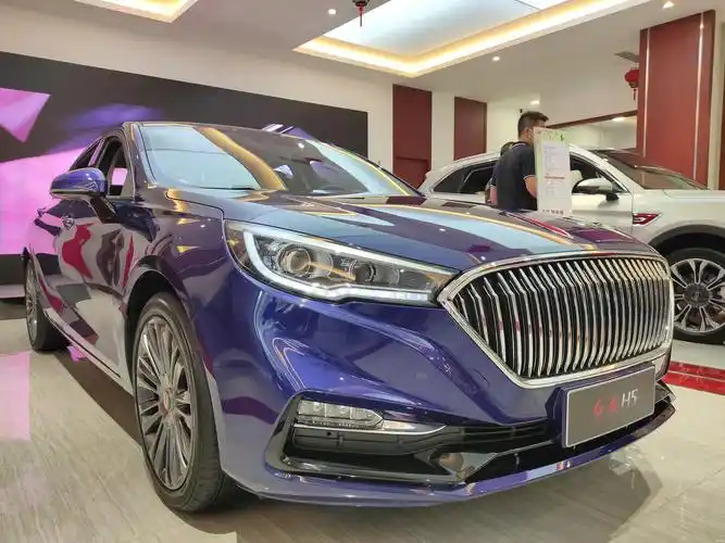 【到店实拍】静态展示自主豪华轿车红旗h5