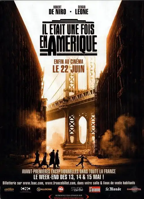 美国往事一部电影一段人生多次被致敬和模仿的经典电影海报