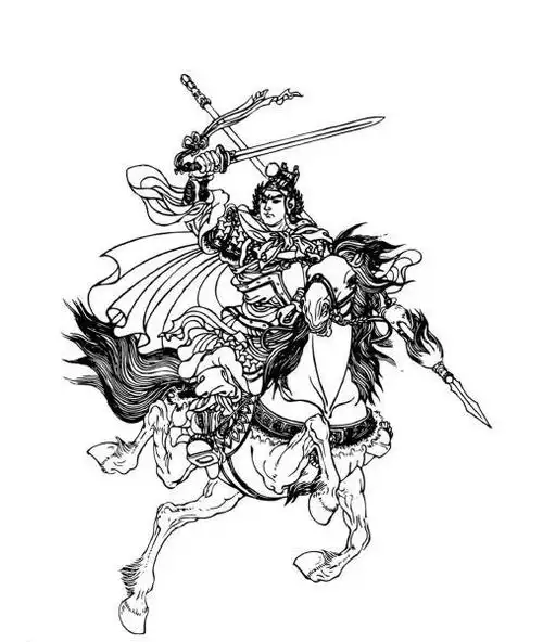 常山赵子龙满背线条 - 搜狗图片搜索