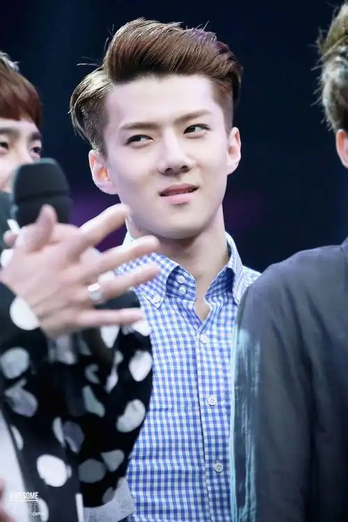 吴世勋 14年快乐大本营录制