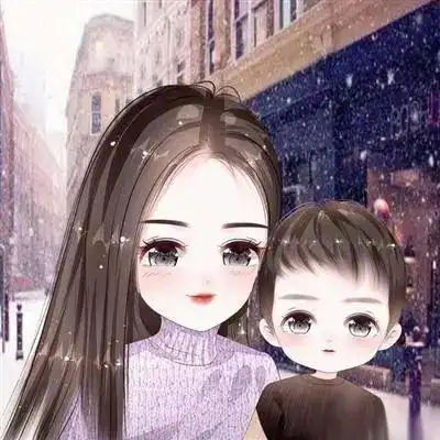 头像妈妈和女儿的卡通头像妈妈和女儿的卡通头像一左一右第569期