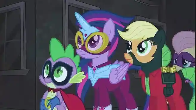 小马宝莉:超能小马把坏小马打败了,好厉害!